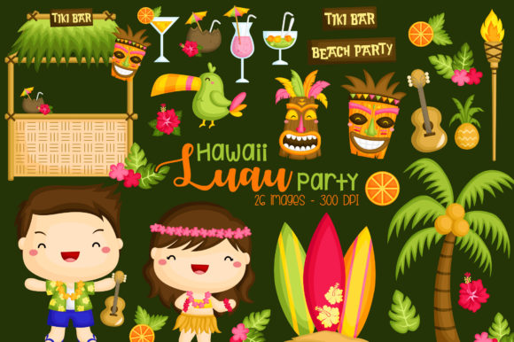 Download Hawaii Luau Culture and Tradition Clipar - Premium Resources