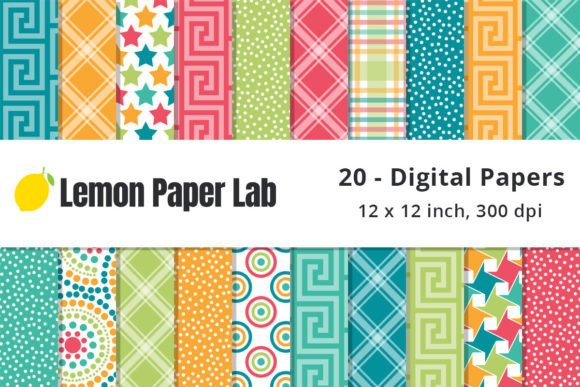 Download Tropical Digital Scrapbook Paper - Digital scrapbook paper Collection