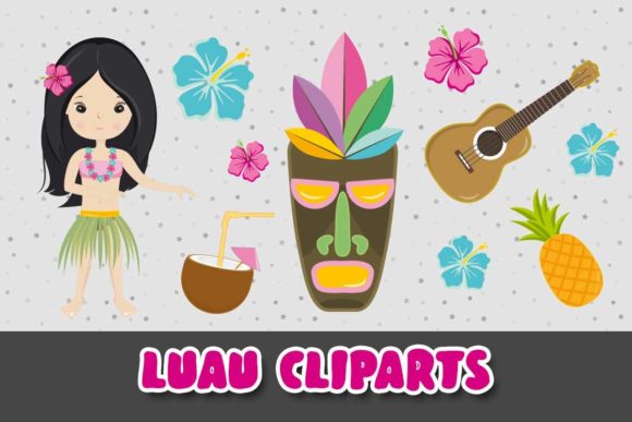 Download Luau Clipart Hawaiian Illustrations - Premium Resources