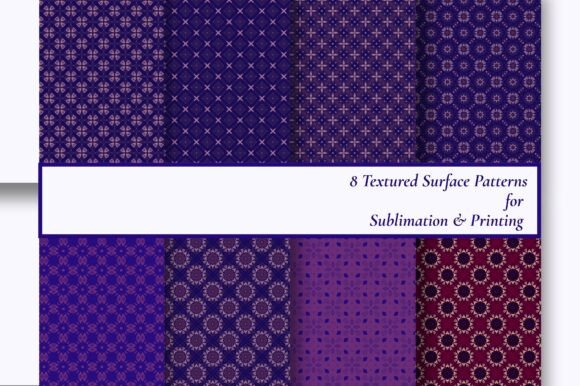 Download 8 Jewel Tone Seamless Geometric Patterns - Seamless geometric Collection